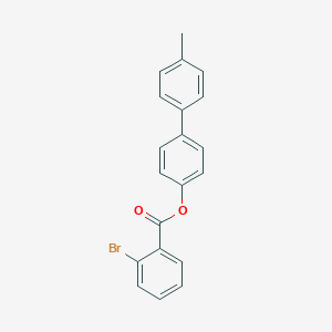 molecular formula C20H15BrO2 B389879 4'-Methyl[1,1'-biphenyl]-4-yl 2-bromobenzoate 