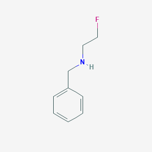 molecular formula C9H12FN B038988 N-Benzyl-2-fluoroethan-1-amine CAS No. 122974-04-3