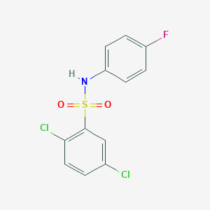 2,5-Dichloro-N-(4-fluorophenyl)benzenesulfonamide