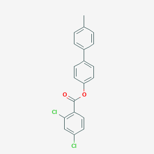 molecular formula C20H14Cl2O2 B389904 4'-Methyl[1,1'-biphenyl]-4-yl 2,4-dichlorobenzoate 