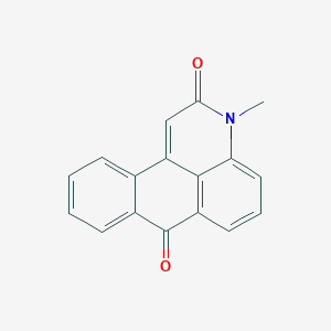 molecular formula C17H11NO2 B389914 3-Methyl-3H-naphtho[1,2,3-de]quinoline-2,7-dione CAS No. 2582-19-6