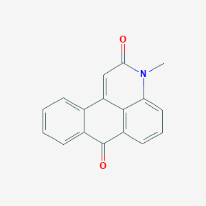 molecular formula C17H11NO2 B389914 3-甲基-3H-萘并[1,2,3-de]喹啉-2,7-二酮 CAS No. 2582-19-6