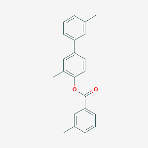3,3'-Dimethyl[1,1'-biphenyl]-4-yl 3-methylbenzoate