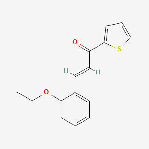 (2E)-3-(2-Ethoxyphenyl)-1-(thiophen-2-yl)prop-2-en-1-one