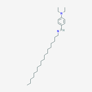 molecular formula C29H52N2 B389947 N-[4-(diethylamino)benzylidene]-N-octadecylamine 
