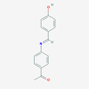 1-{4-[(4-Hydroxybenzylidene)amino]phenyl}ethanone