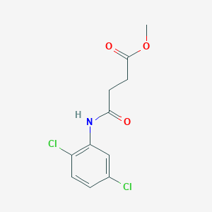 methyl 4-[(2,5-dichlorophenyl)amino]-4-oxobutanoate