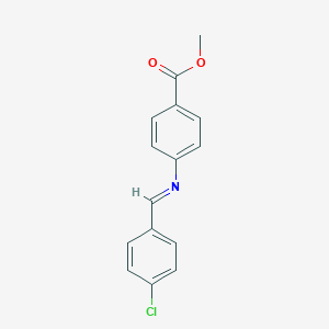 Methyl 4-[(4-chlorobenzylidene)amino]benzoate