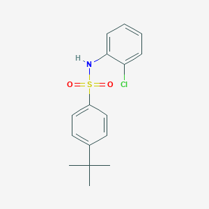 4-tert-butyl-N-(2-chlorophenyl)benzenesulfonamide