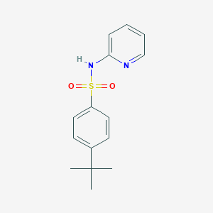 molecular formula C15H18N2O2S B390034 4-tert-butyl-N-pyridin-2-ylbenzenesulfonamide CAS No. 305373-55-1