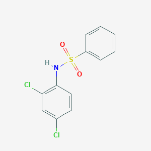 molecular formula C12H9Cl2NO2S B390039 N-(2,4-Dichlorophenyl)benzenesulfonamide CAS No. 328258-27-1