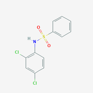 molecular formula C12H9Cl2NO2S B390039 N-(2,4-二氯苯基)苯磺酰胺 CAS No. 328258-27-1