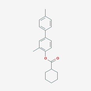 3,4'-Dimethyl[1,1'-biphenyl]-4-yl cyclohexanecarboxylate