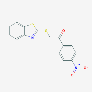 2-(1,3-Benzothiazol-2-ylsulfanyl)-1-(4-nitrophenyl)ethanone