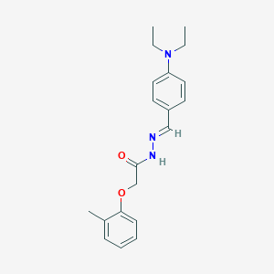 N'-[4-(diethylamino)benzylidene]-2-(2-methylphenoxy)acetohydrazide
