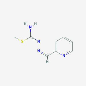 methyl N'-[(Z)-pyridin-2-ylmethylideneamino]carbamimidothioate