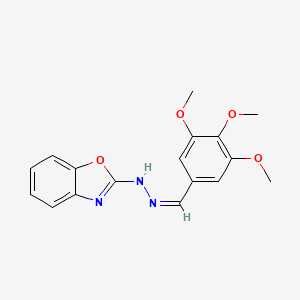 3,4,5-trimethoxybenzaldehyde 1,3-benzoxazol-2-ylhydrazone