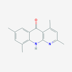 2,4,7,9-tetramethylbenzo[b]-1,8-naphthyridin-5(10H)-one