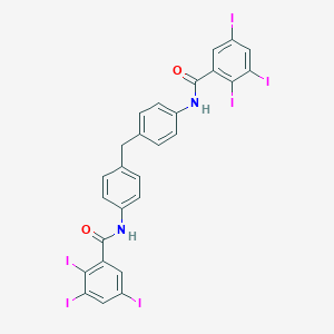 2,3,5-triiodo-N-(4-{4-[(2,3,5-triiodobenzoyl)amino]benzyl}phenyl)benzamide
