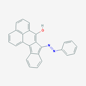 Indeno[1,2-a]phenalene-7,8-dione 8-(phenylhydrazone)