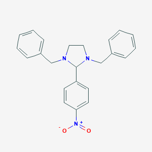 molecular formula C23H23N3O2 B390164 1,3-Dibenzyl-2-(4-nitrophenyl)imidazolidine CAS No. 304668-59-5