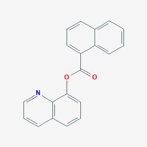Quinolin-8-yl naphthalene-1-carboxylate
