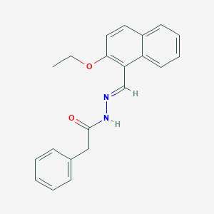 N'-[(E)-(2-ethoxynaphthalen-1-yl)methylidene]-2-phenylacetohydrazide