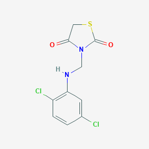 3-[(2,5-Dichloroanilino)methyl]-1,3-thiazolidine-2,4-dione