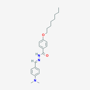 N'-[4-(dimethylamino)benzylidene]-4-(octyloxy)benzohydrazide