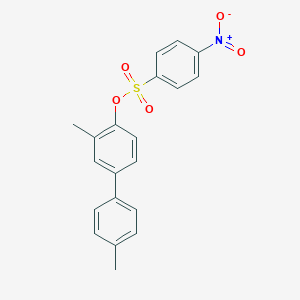 3,4'-Dimethyl[1,1'-biphenyl]-4-yl 4-nitrobenzenesulfonate