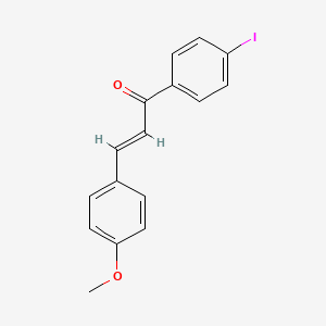 1-(4-iodophenyl)-3-(4-methoxyphenyl)-2-propen-1-one