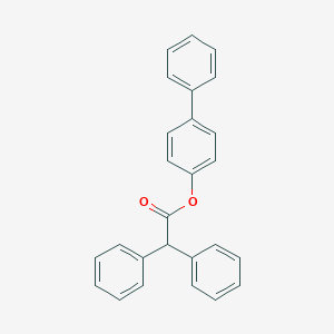 molecular formula C26H20O2 B390368 Biphenyl-4-yl diphenylacetate 