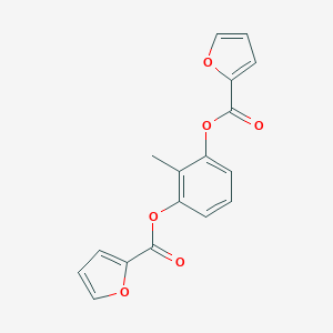 3-(2-Furoyloxy)-2-methylphenyl 2-furoate