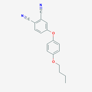 molecular formula C18H16N2O2 B390387 4-(4-Butoxyphenoxy)benzene-1,2-dicarbonitrile 