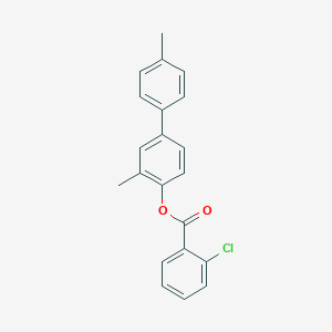 3,4'-Dimethyl[1,1'-biphenyl]-4-yl 2-chlorobenzoate