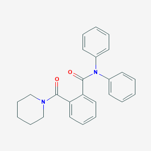 N,N-diphenyl-2-(1-piperidinylcarbonyl)benzamide
