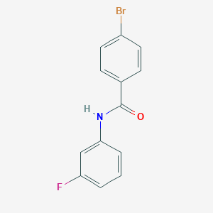 4-bromo-N-(3-fluorophenyl)benzamide
