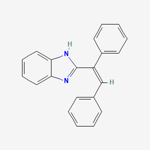 2-(1,2-diphenylvinyl)-1H-benzimidazole