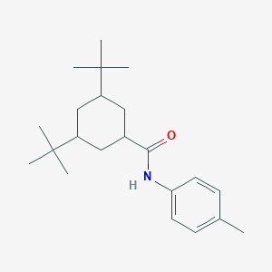 3,5-Ditert-butyl-N-(4-methylphenyl)cyclohexanecarboxamide