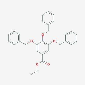 Ethyl 3,4,5-tris(benzyloxy)benzoate