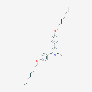 2-Methyl-4,6-bis[4-(octyloxy)phenyl]pyridine