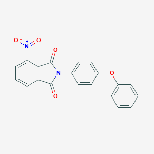 molecular formula C20H12N2O5 B390493 4-nitro-2-(4-phenoxyphenyl)-1H-isoindole-1,3(2H)-dione 