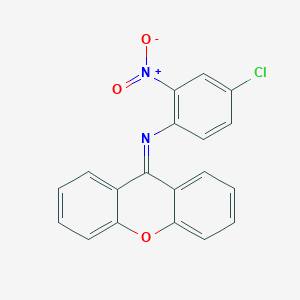 4-chloro-2-nitro-N-(9H-xanthen-9-ylidene)aniline