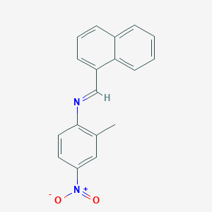 2-methyl-N-(1-naphthylmethylene)-4-nitroaniline