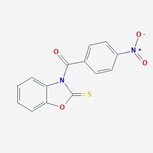 3-{4-nitrobenzoyl}-1,3-benzoxazole-2(3H)-thione