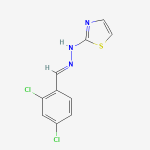 2,4-dichlorobenzaldehyde 1,3-thiazol-2-ylhydrazone