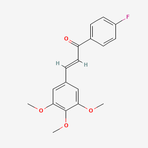 1-(4-fluorophenyl)-3-(3,4,5-trimethoxyphenyl)-2-propen-1-one