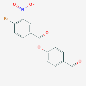 4-Acetylphenyl 4-bromo-3-nitrobenzoate