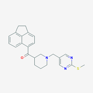 1,2-dihydro-5-acenaphthylenyl(1-{[2-(methylthio)-5-pyrimidinyl]methyl}-3-piperidinyl)methanone