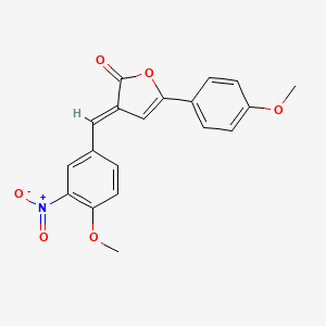 3-(4-methoxy-3-nitrobenzylidene)-5-(4-methoxyphenyl)-2(3H)-furanone
